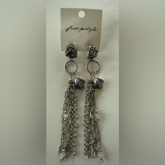 🆕 Free People Perfect Days Dangle Earrings - Picture 2 of 9